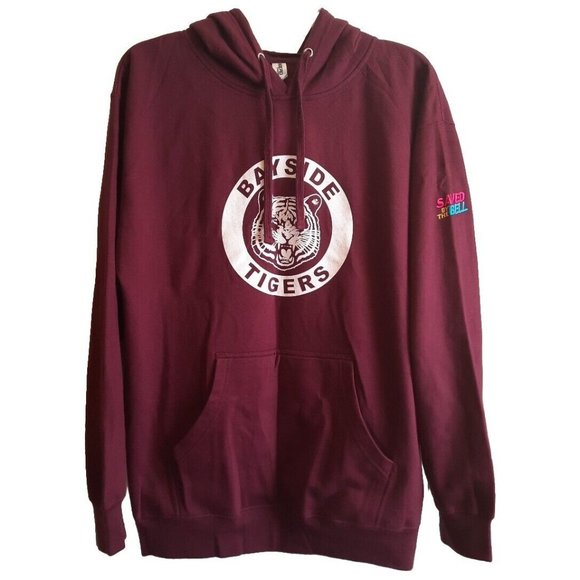 Independent Trading Company Other - Tigers Nineties Bayside High 90s Throwback Adult Long Sleeve Hoodie Swea…